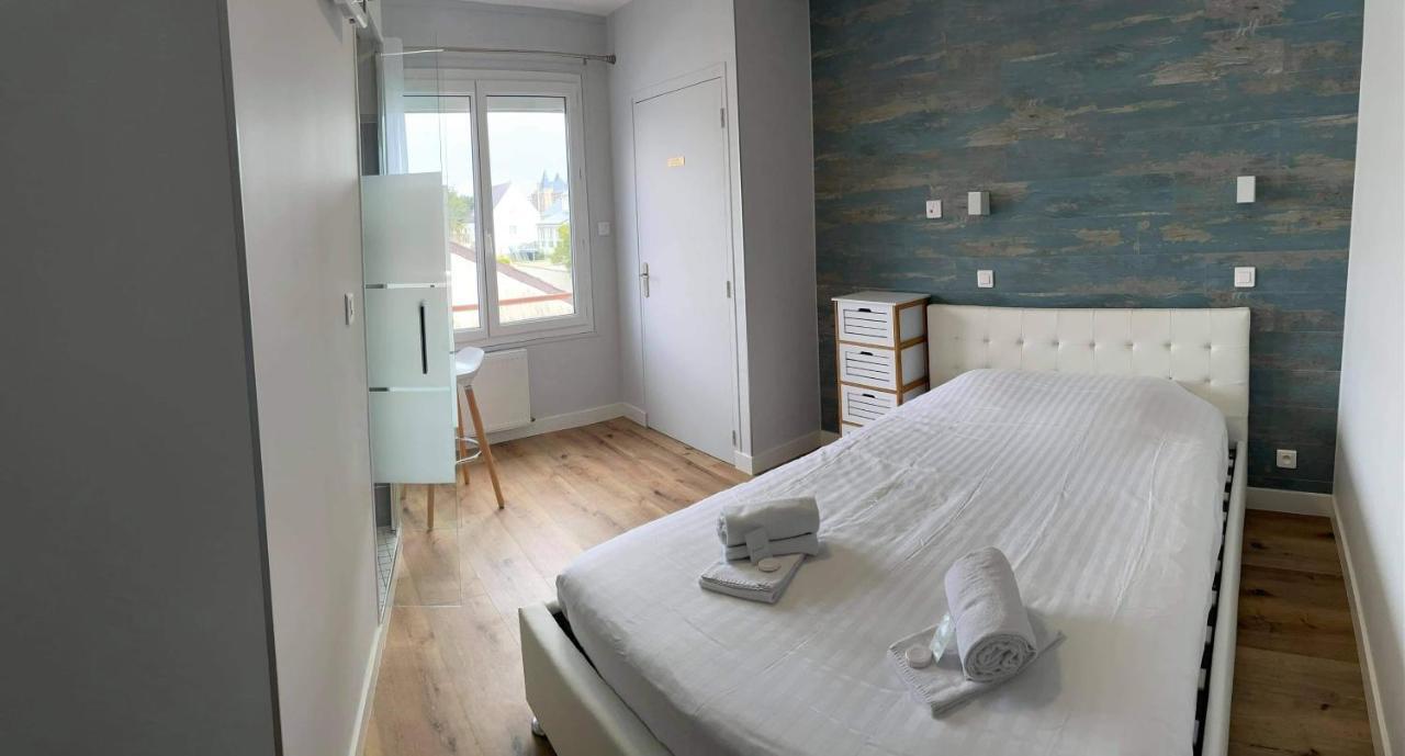 Quinéville Hotel De La Plage מראה חיצוני תמונה