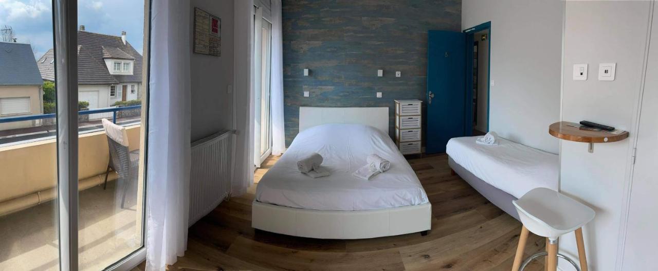Quinéville Hotel De La Plage מראה חיצוני תמונה