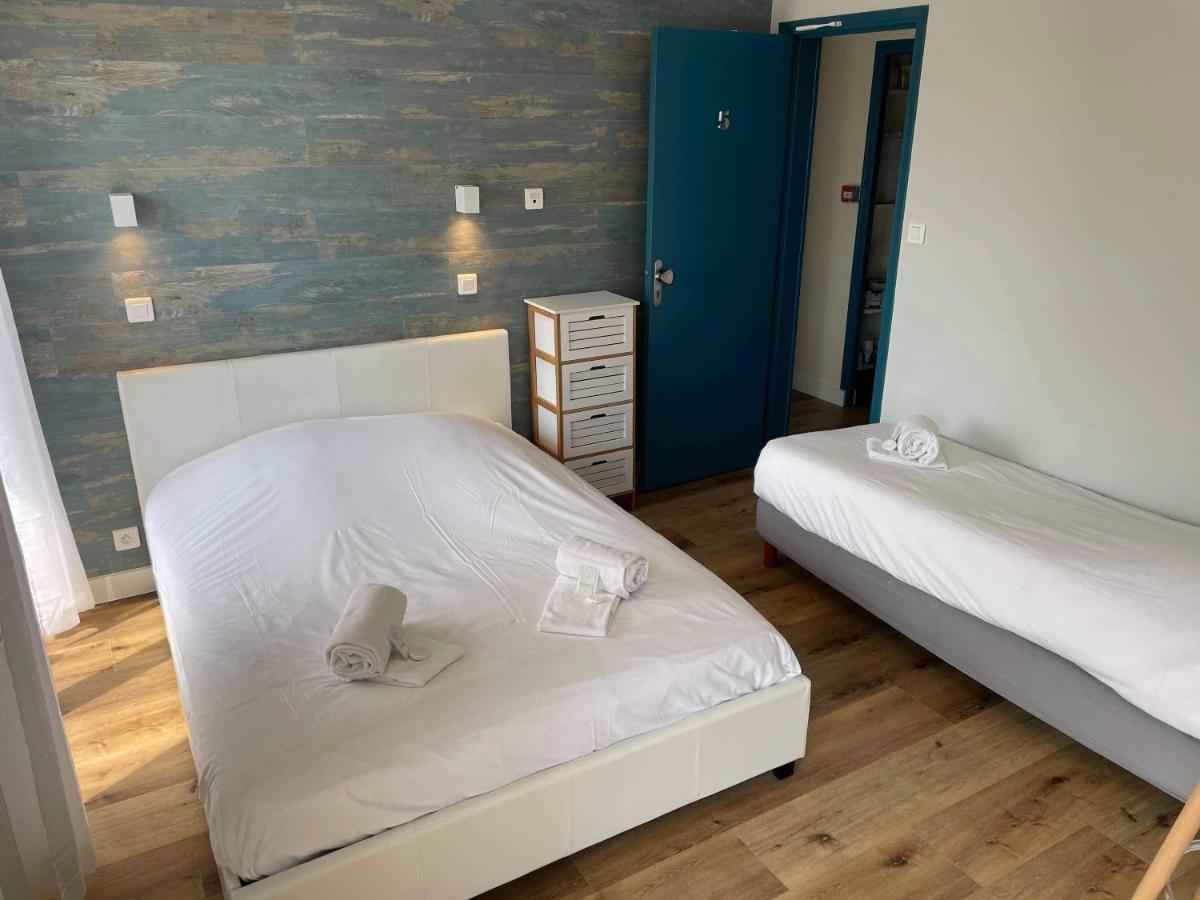Quinéville Hotel De La Plage מראה חיצוני תמונה
