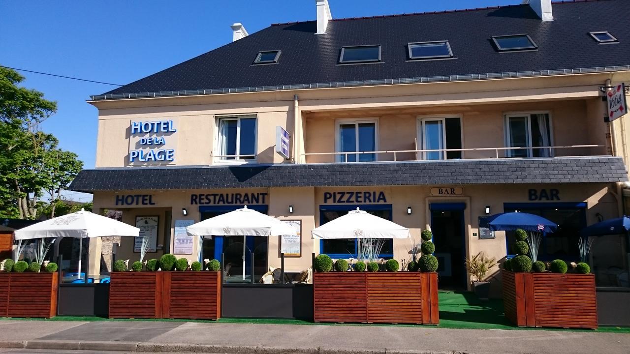 Quinéville Hotel De La Plage מראה חיצוני תמונה