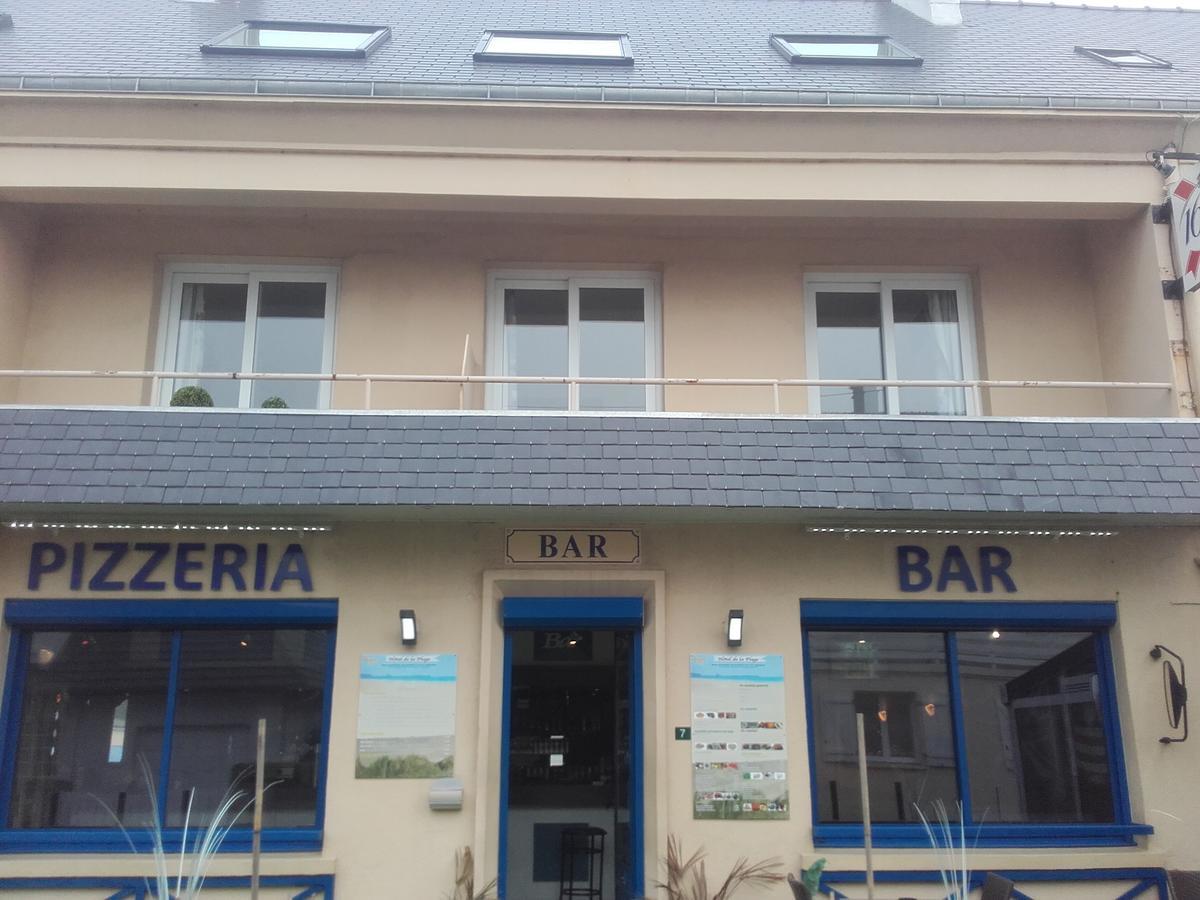 Quinéville Hotel De La Plage מראה חיצוני תמונה