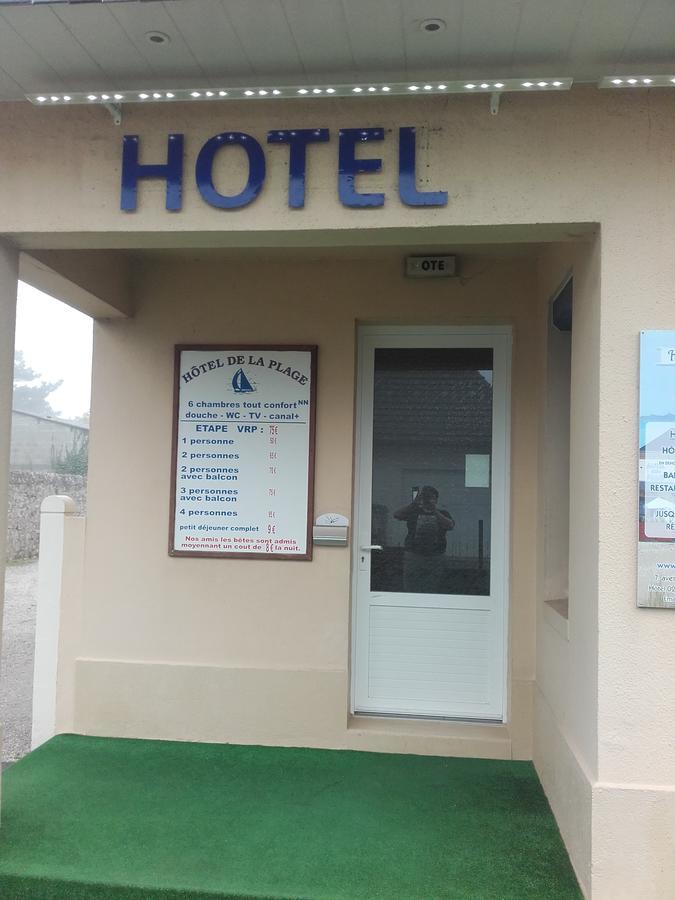 Quinéville Hotel De La Plage מראה חיצוני תמונה
