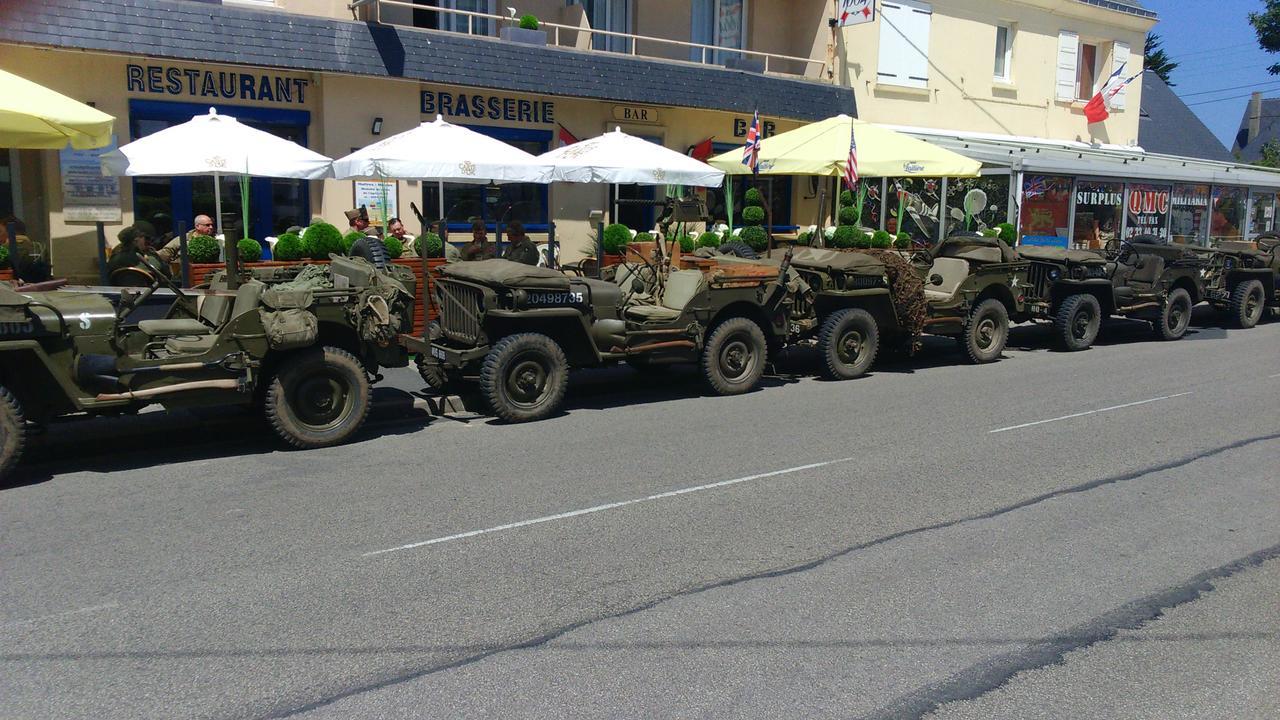 Quinéville Hotel De La Plage מראה חיצוני תמונה
