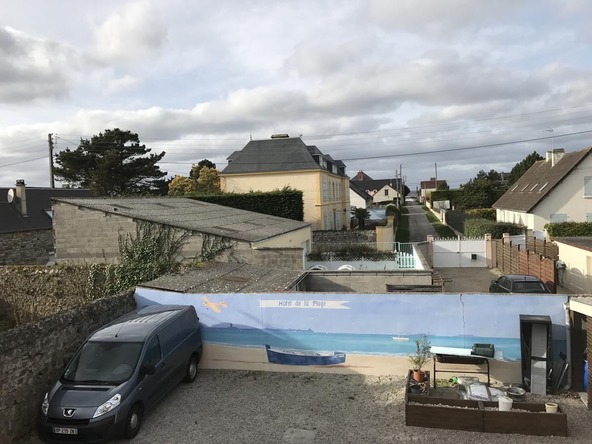 Quinéville Hotel De La Plage מראה חיצוני תמונה